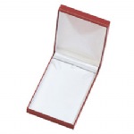 Leatherette with Gold Rim Necklace Box 