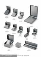 Silver Leatherette Box Collection