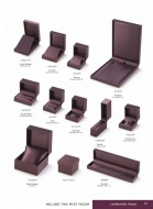 Purple Leatherette Box Collection