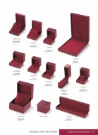 Burgundy Leatherette Box Collection