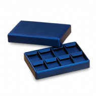Blue Leatherette Display Trays