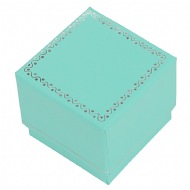 Teal Blue Leatherette Collection 