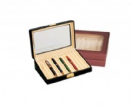 Leather Pen Collector Boxes 