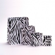 Zebra Paper Bags