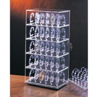 Rotating Acrylic Watch Display Cases 