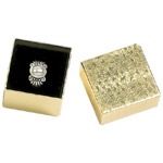 Gold Cotton Filled Boxes