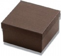 Chocolate Kraft Cotton Filled Boxes
