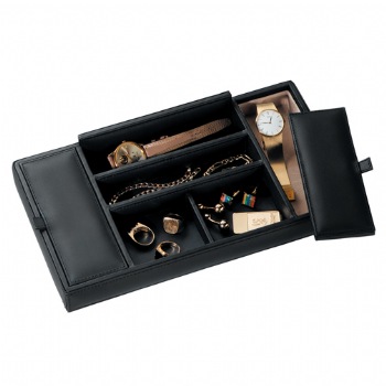 Men's Valet Tray - Royce Leather - Men's Jewelry Tray