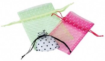 Tulle Bags with Swiss Dots