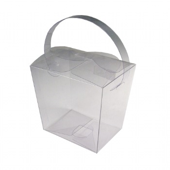 Clear Take Out Boxes with Clear Handle
