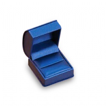 Leatherette Roll Top Ring Box