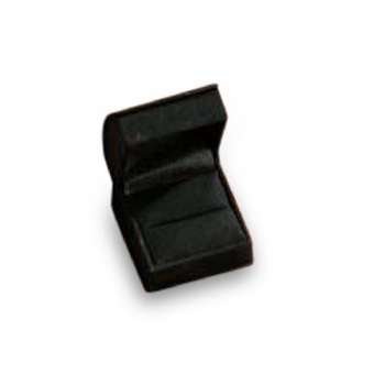 Velour Roll Top Ring Box