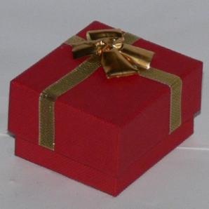 Cardboard Ring Box with a Bow