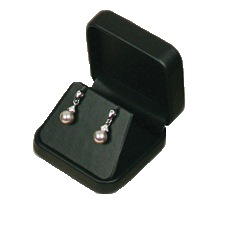 Leatherette Round Corner Pendant/Earring Box
