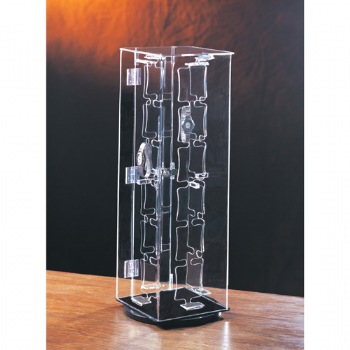 Acrylic Rotating Watch Display Case for 48 Watches