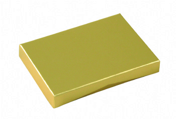 Gold Metallic Presentation Pop-Up Gift Card Box