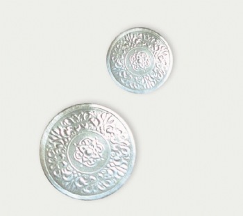 1 1/4" Diameter Small Silver Medallion Seal (x250)