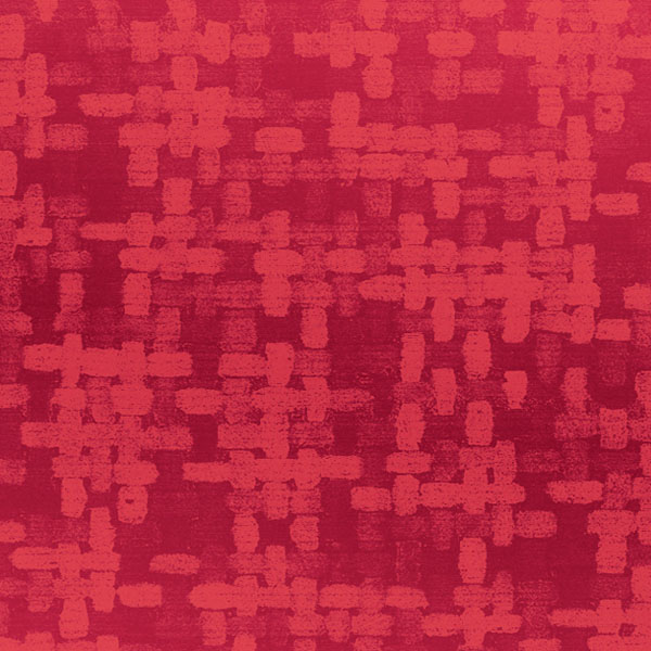 Red Spun Sheen Embossed Foil Wrapping Paper